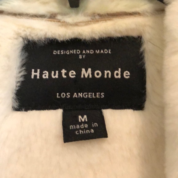 Haute Monde Faux suede Vest - Picture 2 of 3